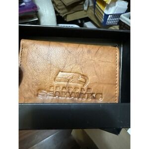 Seattle Seahawks Embossed Leather Trifold Wallet – Rico Industries